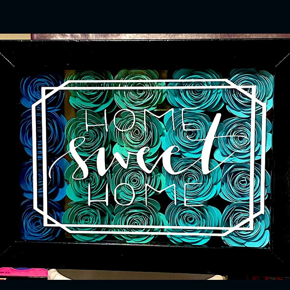 Home Sweet Home Floral Decor